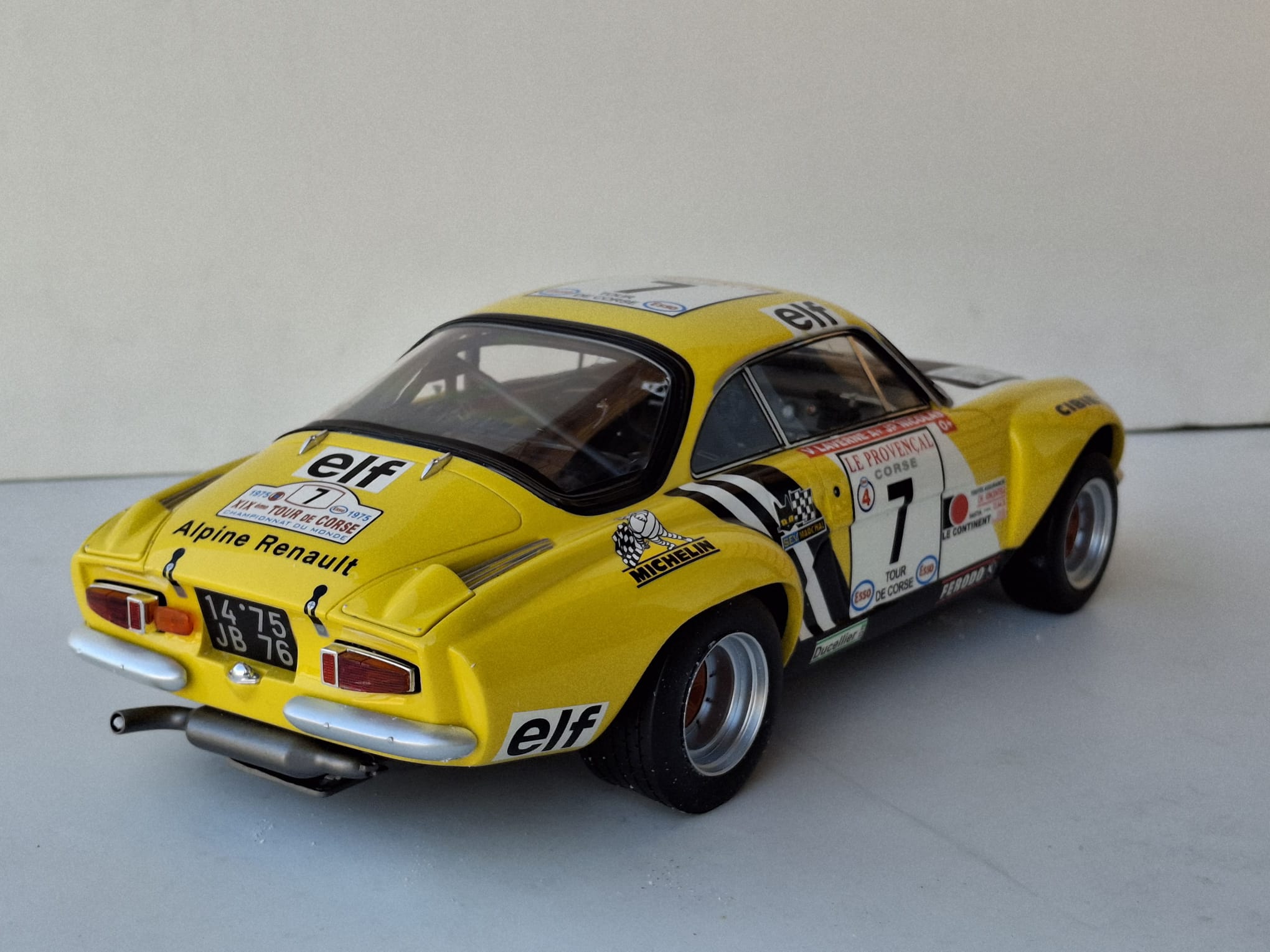 Alpine Renault A110 1800 Gr.4 #7 J.P.Nicolás Rally San Remo 1975 1:12 Otto Mobile - Image 2