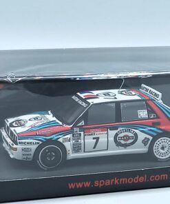 Lancia Delta HF integrale "Martini" #7 F.Bugalski-D.Giraudet Tour de Corse 1992  1:43 Spark
