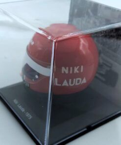 Alternative view of Casco Kimi Raikkonen (Ferrari) World Champion F1 2007  1:5 Centaura
