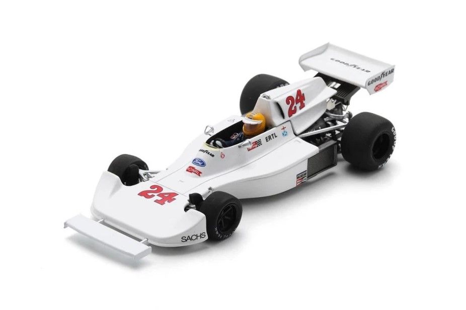 Hesketh 308D #24 H.Ertl G.P.Belgica 1976 1:43 Spark