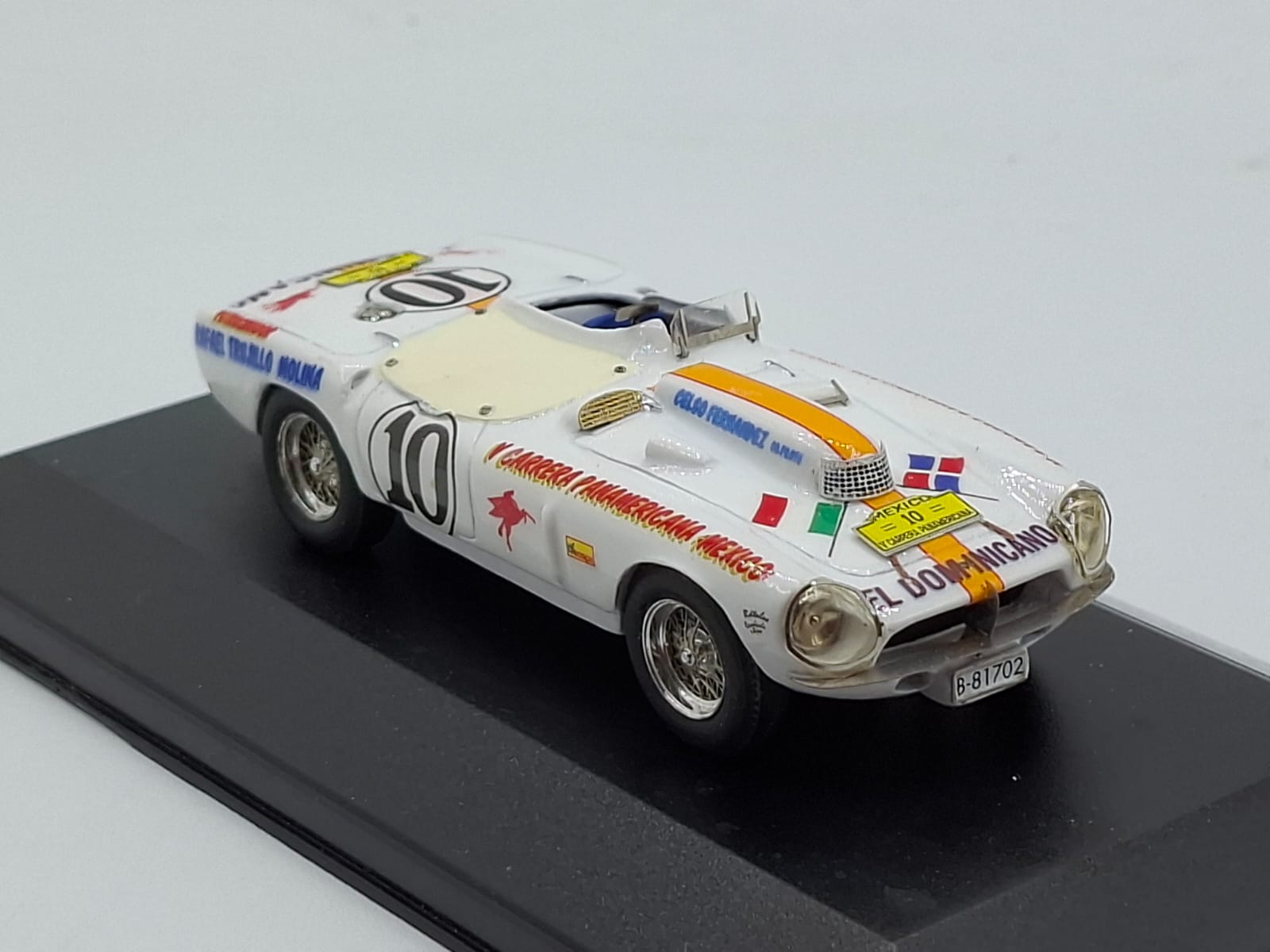Pegaso Z-102 STC #10 J.Palacio-C.Fernandez - V Carrera Panamericana 1954 1:43 Kit Car 43 - Image 2