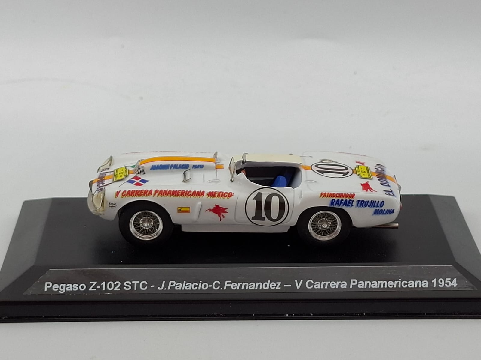Pegaso Z-102 STC #10 J.Palacio-C.Fernandez - V Carrera Panamericana 1954 1:43 Kit Car 43