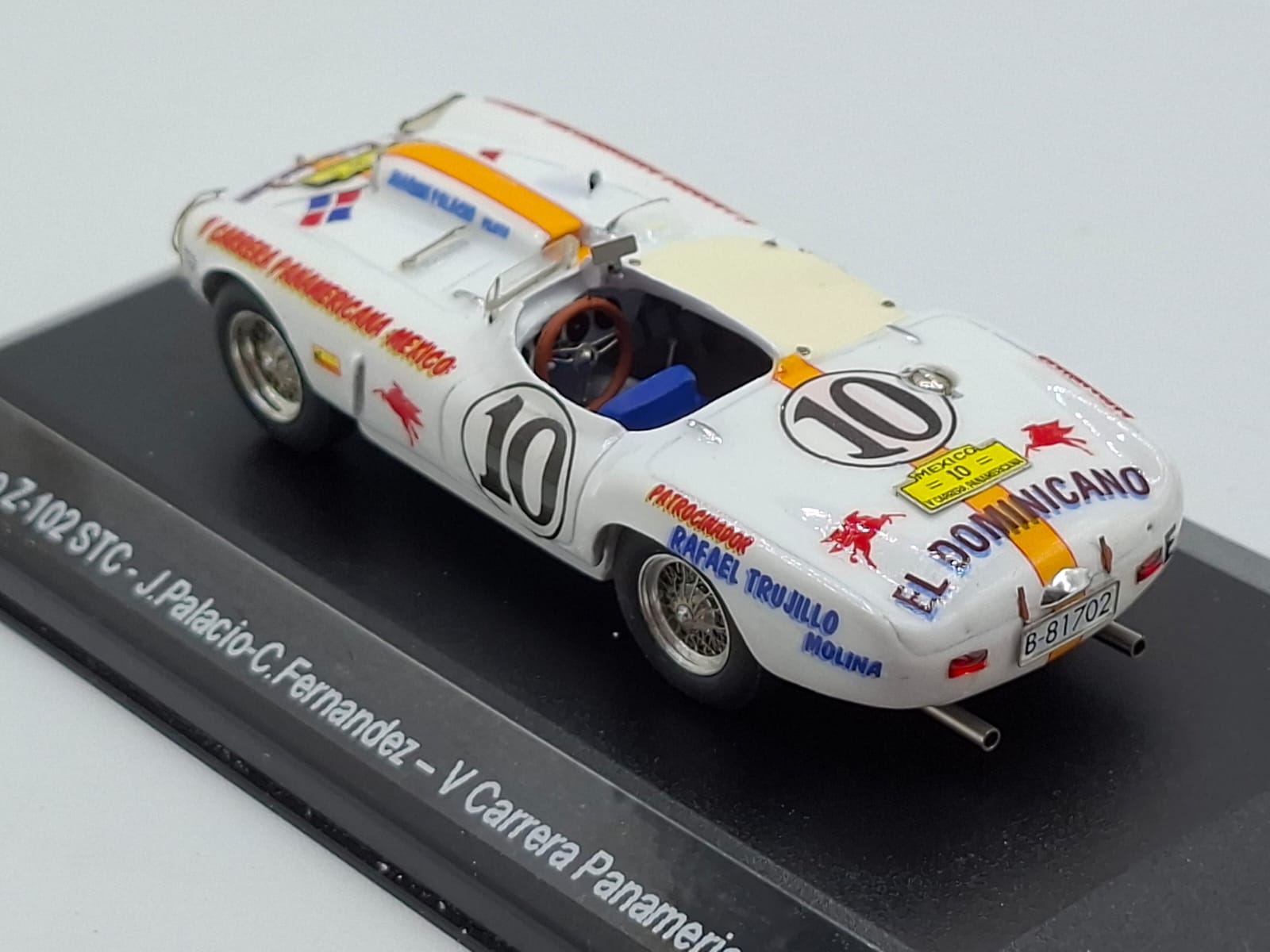 Pegaso Z-102 STC #10 J.Palacio-C.Fernandez - V Carrera Panamericana 1954 1:43 Kit Car 43 - Image 3