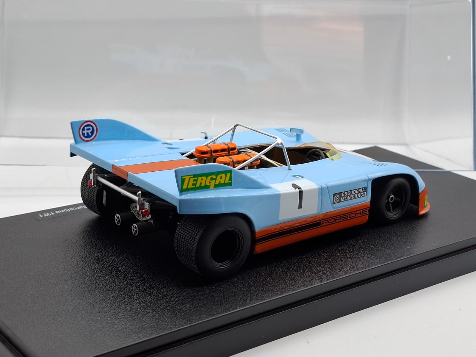 Porsche 908/3 Esc.Montjuic #1 J.Fernández-JM. Fernández 1000 Kms.Barcelona 1971 1:18 Kit Car 43 - Image 2
