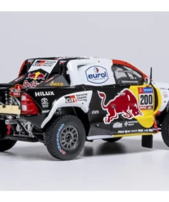 Alternative view of Toyota GR DKRHilux T1 #200 N. Al-Attiyah Winner Dakar 2023  1:43 IXO