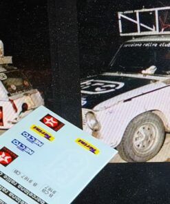 [CALCA] Seat 124 Familiar Asistencia Escud. BRC  (Ref.404DECA43)  1:43 Kit Car 43