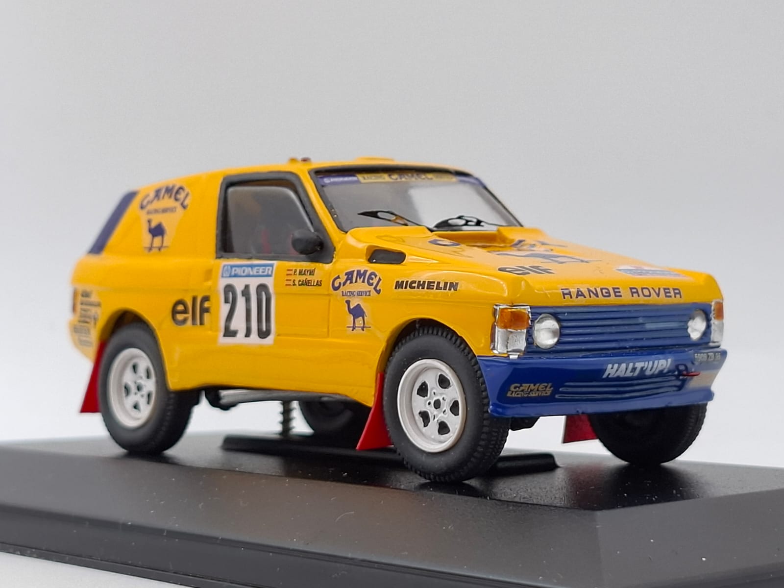 Range Rover Halt'Up "Camel" #210 S.Cañellas Paris-Dakar 1988 1:43 Kit Car 43