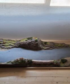 Alternative view of [DIORAMA] Tramo rallye asfalto (125 x 34 x h: 21 cms. / Con vitrina metacril.)  1:43 Kit Car 43