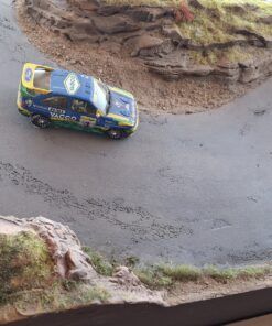 [DIORAMA] Tramo rallye asfalto (125 x 34 x h: 21 cms. / Con vitrina metacril.)  1:43 Kit Car 43 - Image 10