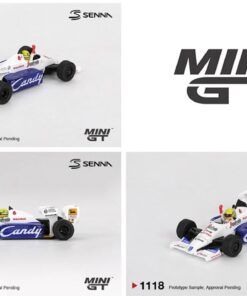 Toleman TG184 #19 A.Senna G.P.Monaco 1984  1:64 Mini-GT