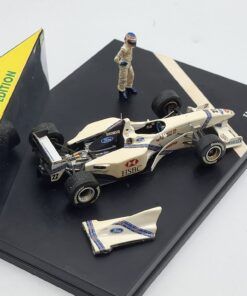 Stewart Ford SF #22 R.Barrichello G.P.Monaco 1997, con figura  1:43 Kit Car 43 - Image 3
