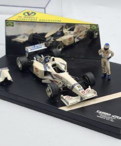 Stewart Ford SF #22 R.Barrichello G.P.Monaco 1997, con figura  1:43 Kit Car 43
