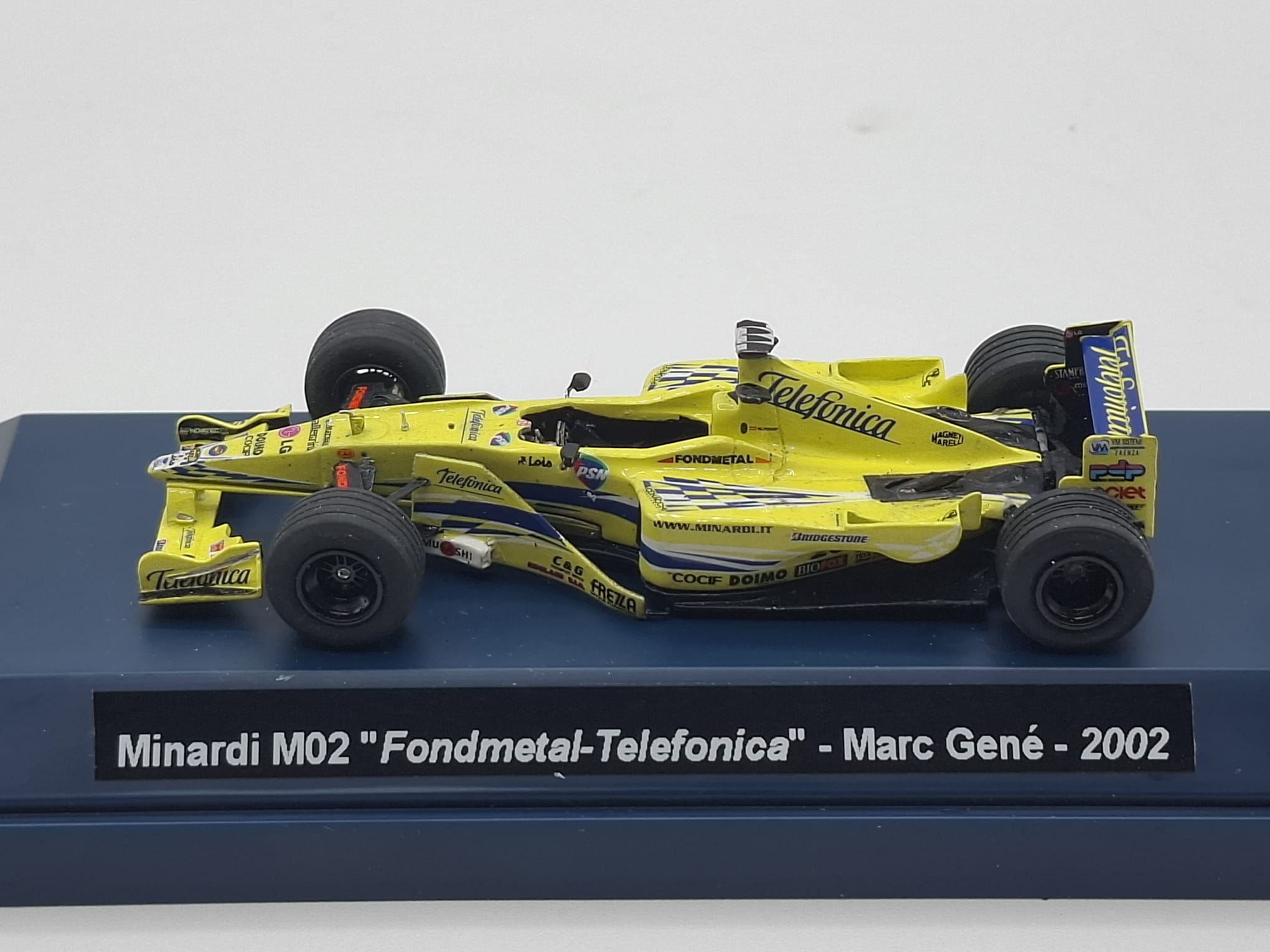 Minardi M02 "Fondmetal-Telefónica" #20 Marc Gené F1 2000 1:43 Kit Car 43 - Image 2